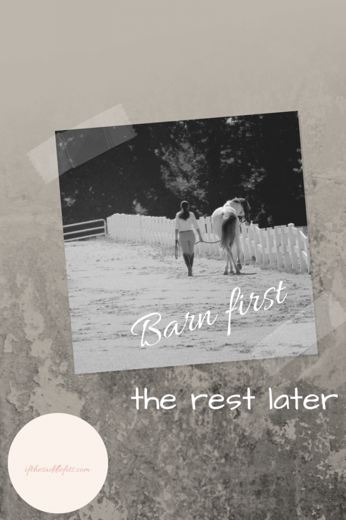 Barn first- the rest later at ifthesaddlefits.com