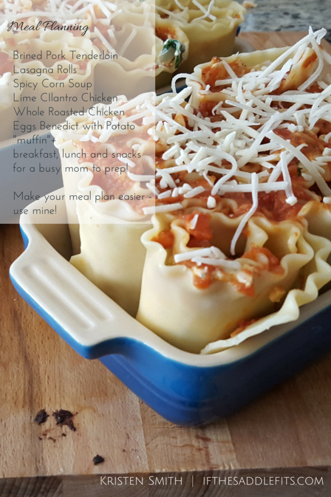 Healthy Meal Planning for the busy cook!