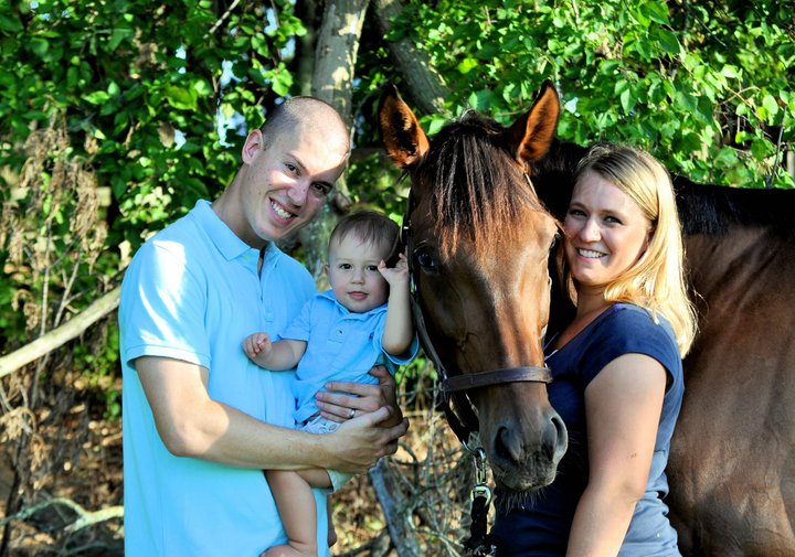 Valentine's Day - Celebrating the reluctantly horsey husband with ifthesaddlefits.com