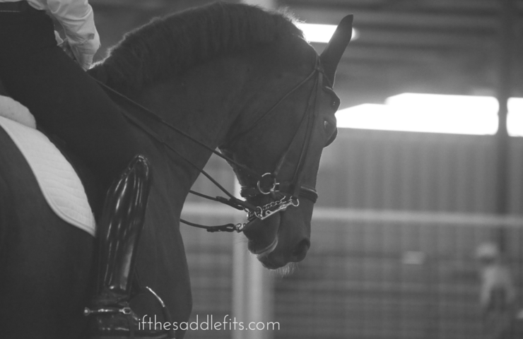 Dressage lessons: Just Be There with ifthesaddlefits.com